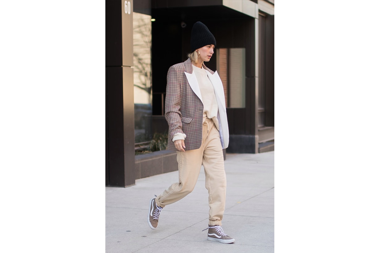 Hailey Bieber Wearing Vans Sneakers