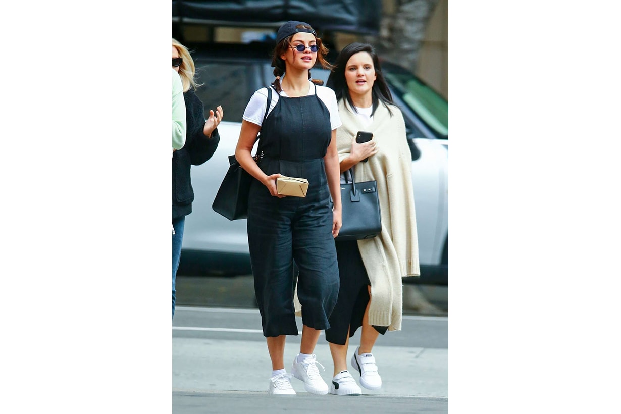 Selena Gomez Wearing Puma Sneakers