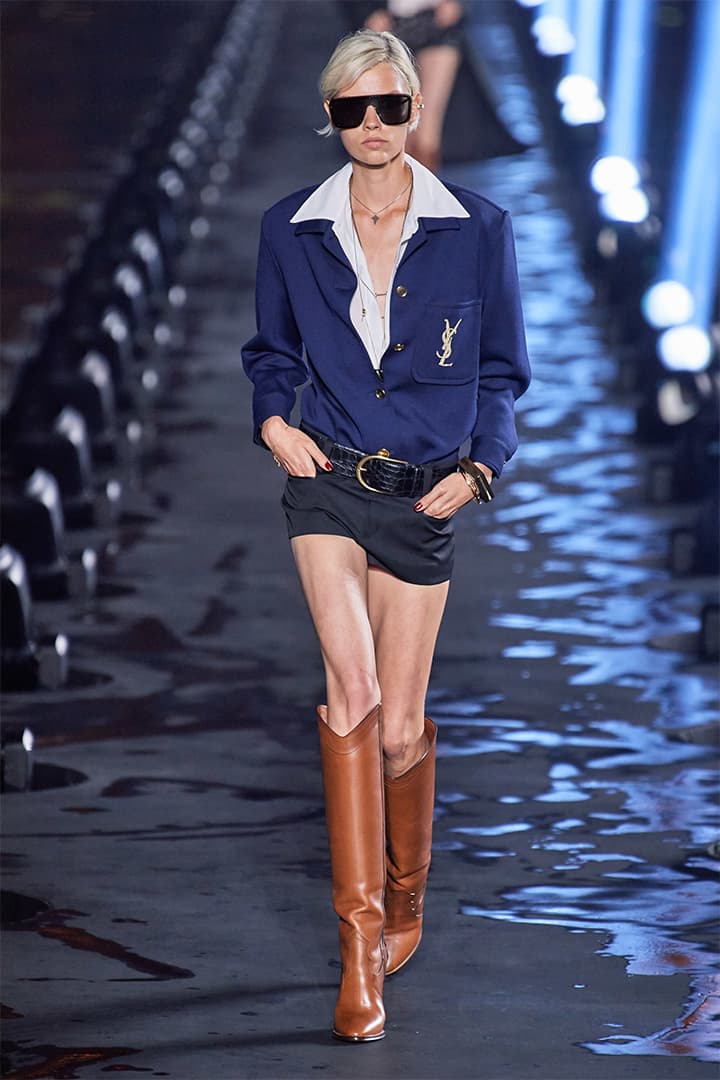 Paris Fashion Week Runway Anthony Vaccarello
