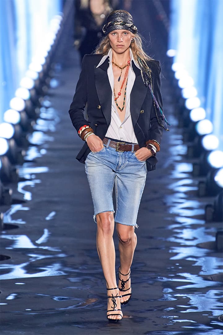 Paris Fashion Week Runway Anthony Vaccarello