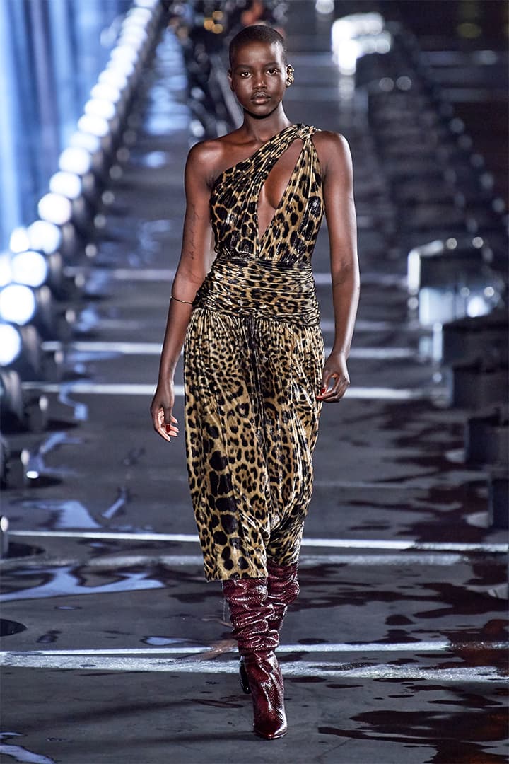 Paris Fashion Week Runway Anthony Vaccarello