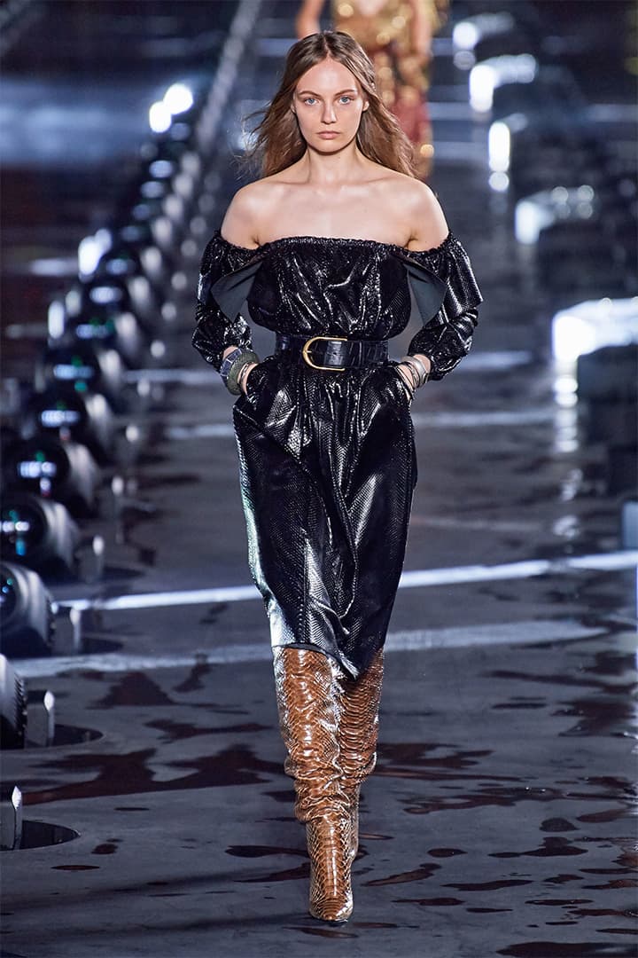 Paris Fashion Week Runway Anthony Vaccarello