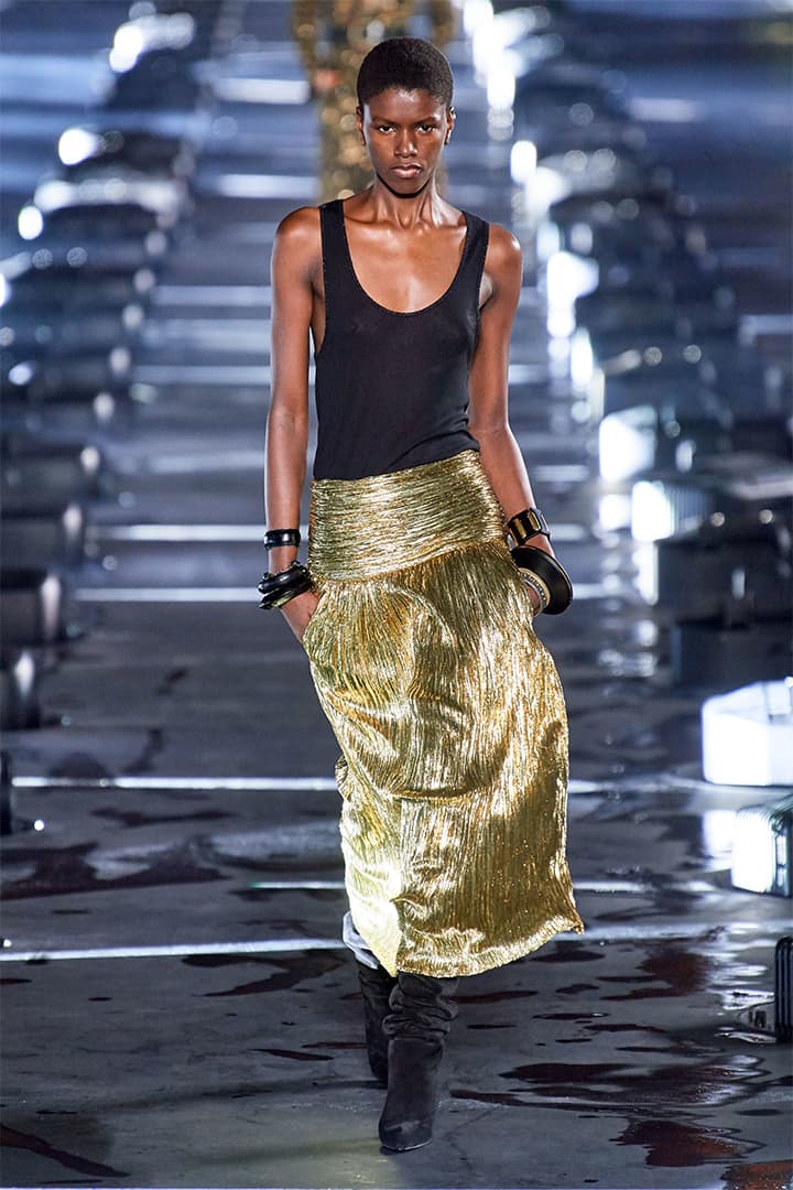 Paris Fashion Week Runway Anthony Vaccarello
