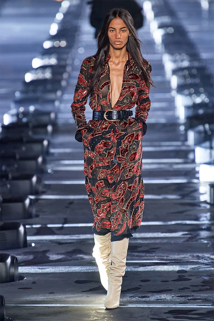 Paris Fashion Week Runway Anthony Vaccarello