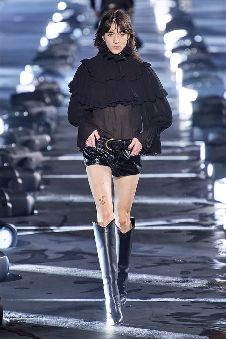 Paris Fashion Week Runway Anthony Vaccarello