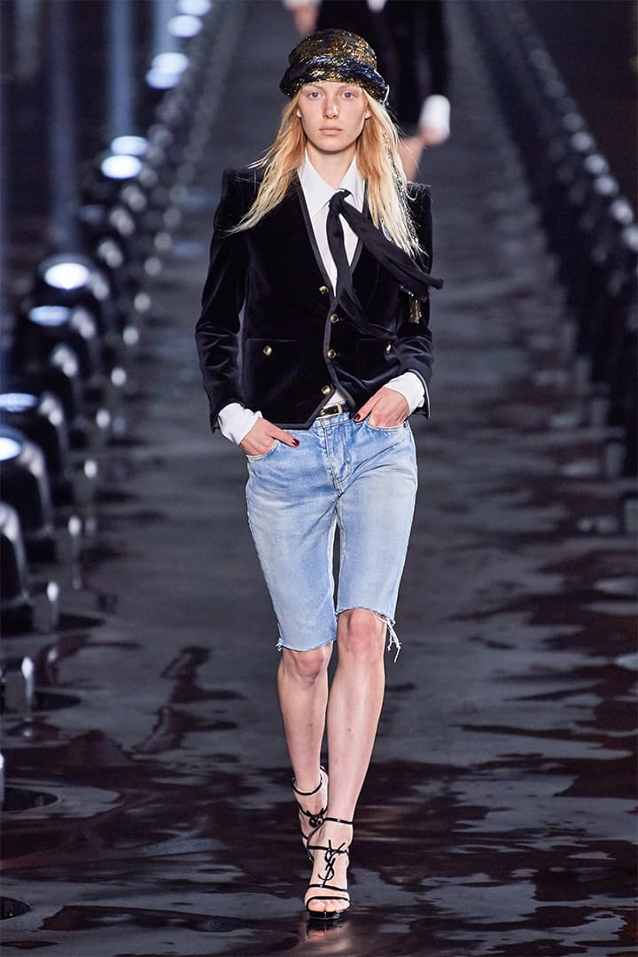 Paris Fashion Week Runway Anthony Vaccarello