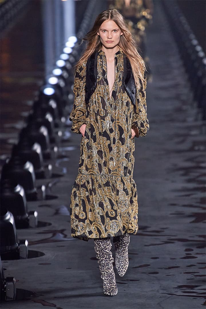 Paris Fashion Week Runway Anthony Vaccarello