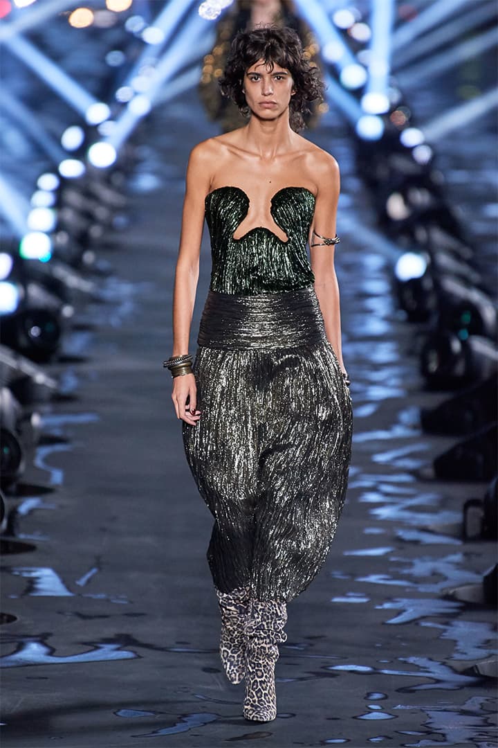 Paris Fashion Week Runway Anthony Vaccarello