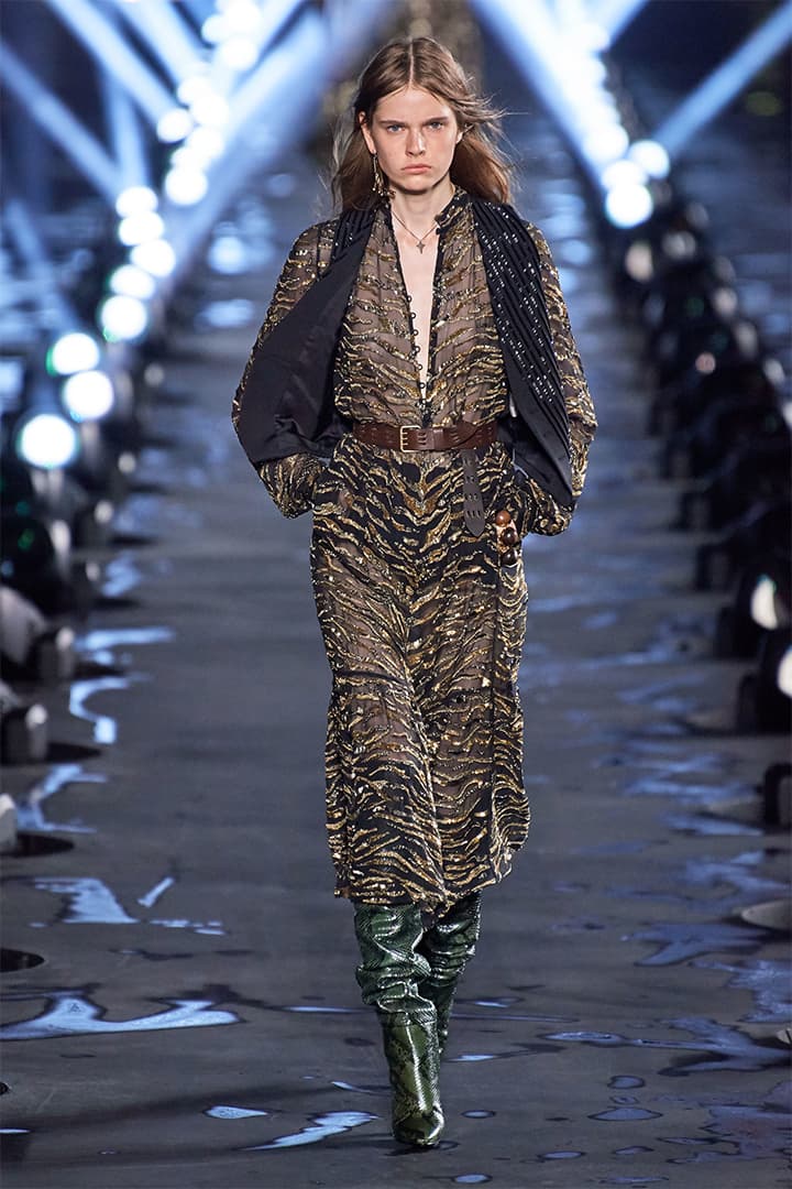 Paris Fashion Week Runway Anthony Vaccarello