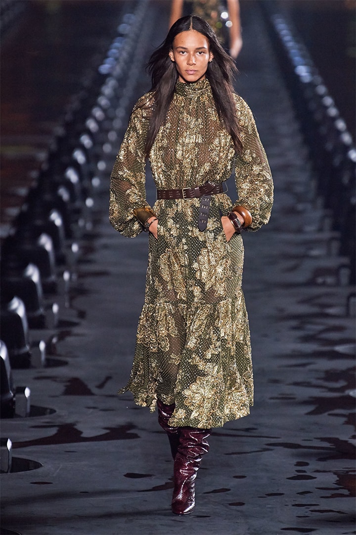 Paris Fashion Week Runway Anthony Vaccarello