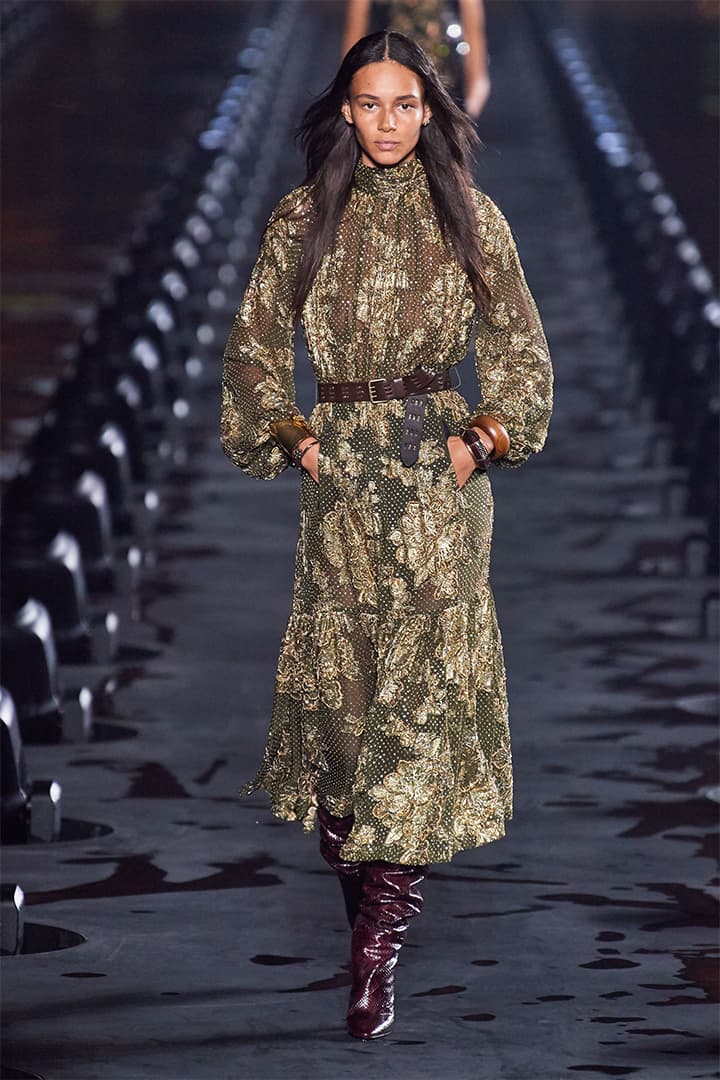 Paris Fashion Week Runway Anthony Vaccarello