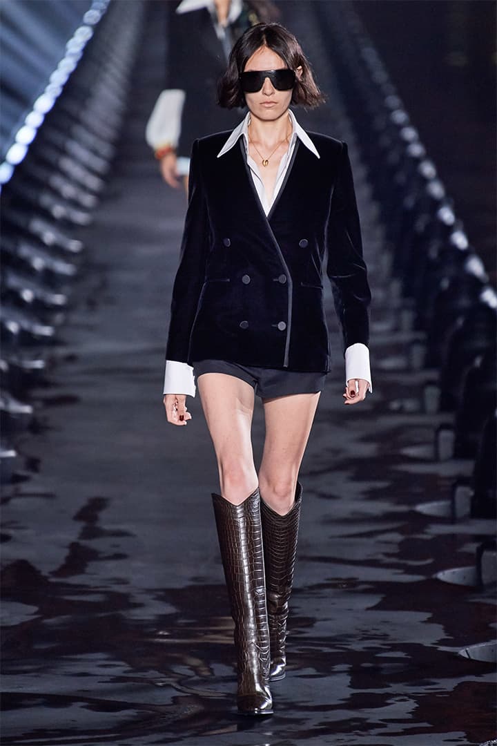 Paris Fashion Week Runway Anthony Vaccarello