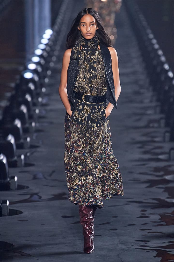 Paris Fashion Week Runway Anthony Vaccarello
