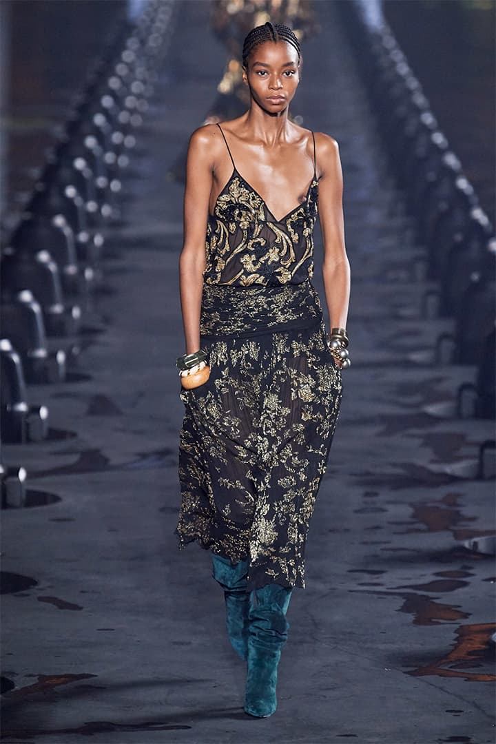 Paris Fashion Week Runway Anthony Vaccarello