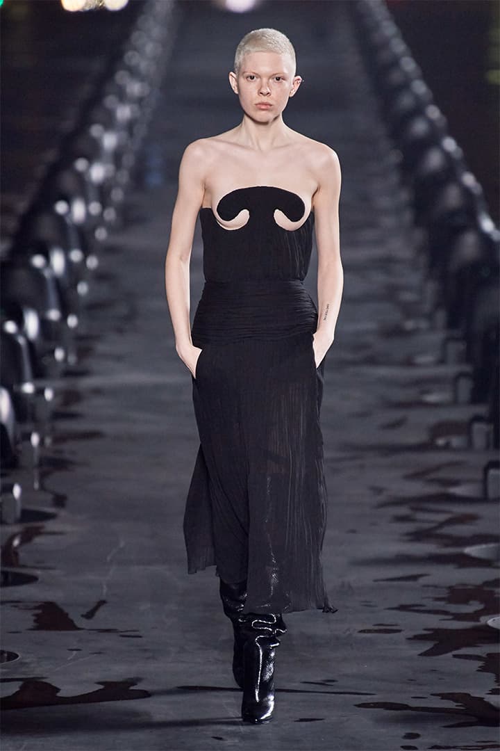 Paris Fashion Week Runway Anthony Vaccarello