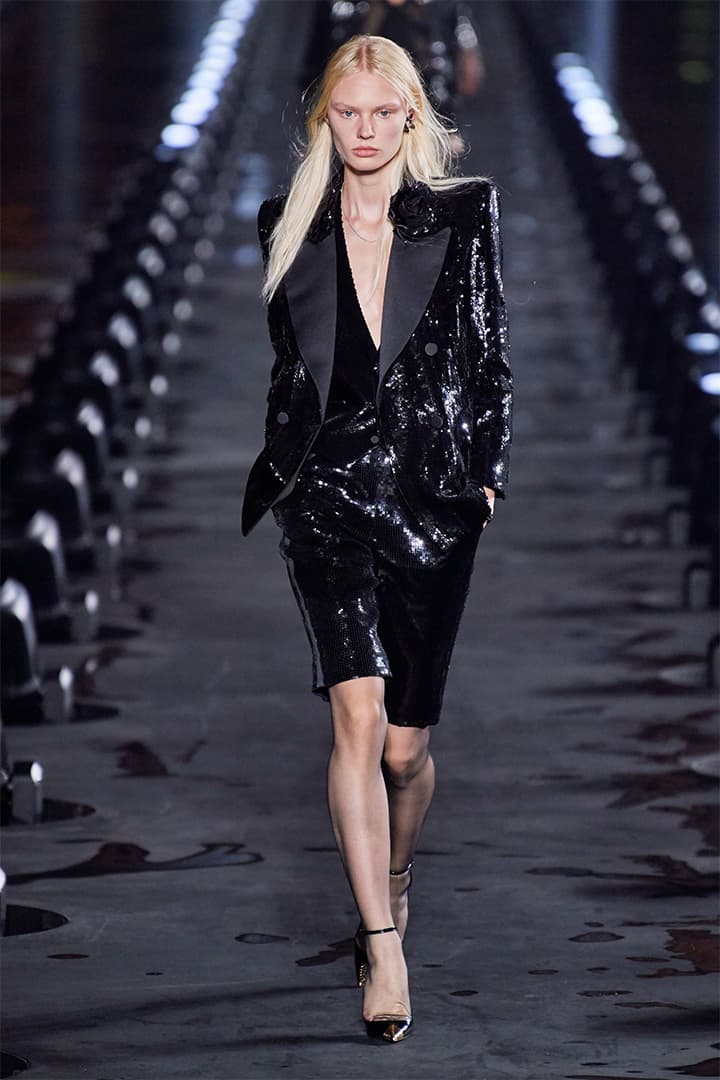 Paris Fashion Week Runway Anthony Vaccarello