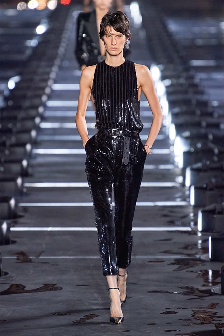 Paris Fashion Week Runway Anthony Vaccarello