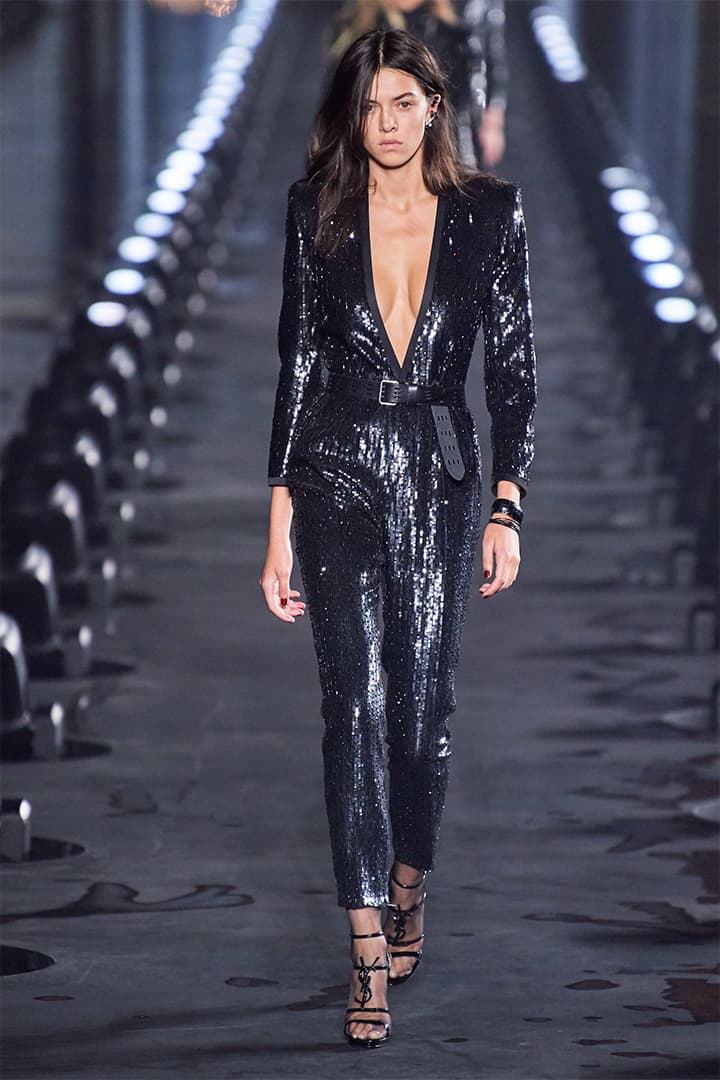 Paris Fashion Week Runway Anthony Vaccarello