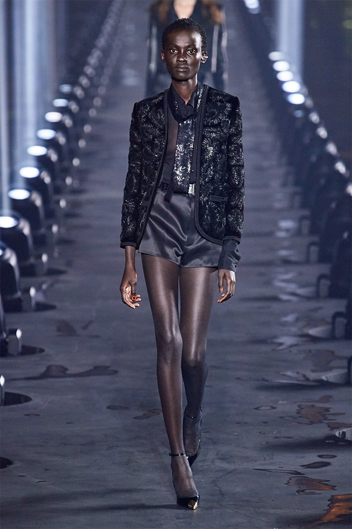 Paris Fashion Week Runway Anthony Vaccarello