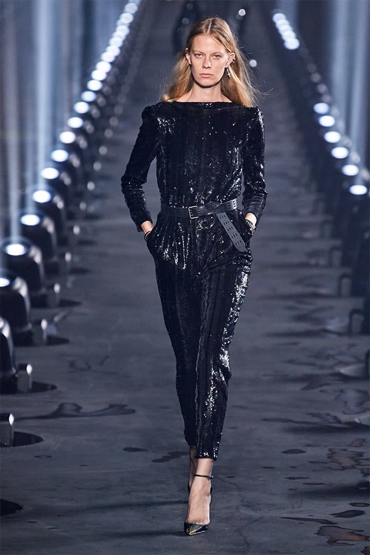 Paris Fashion Week Runway Anthony Vaccarello