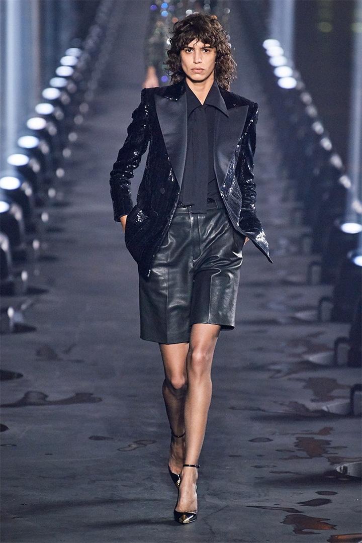 Paris Fashion Week Runway Anthony Vaccarello