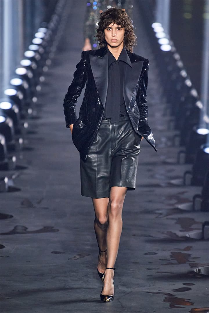 Paris Fashion Week Runway Anthony Vaccarello