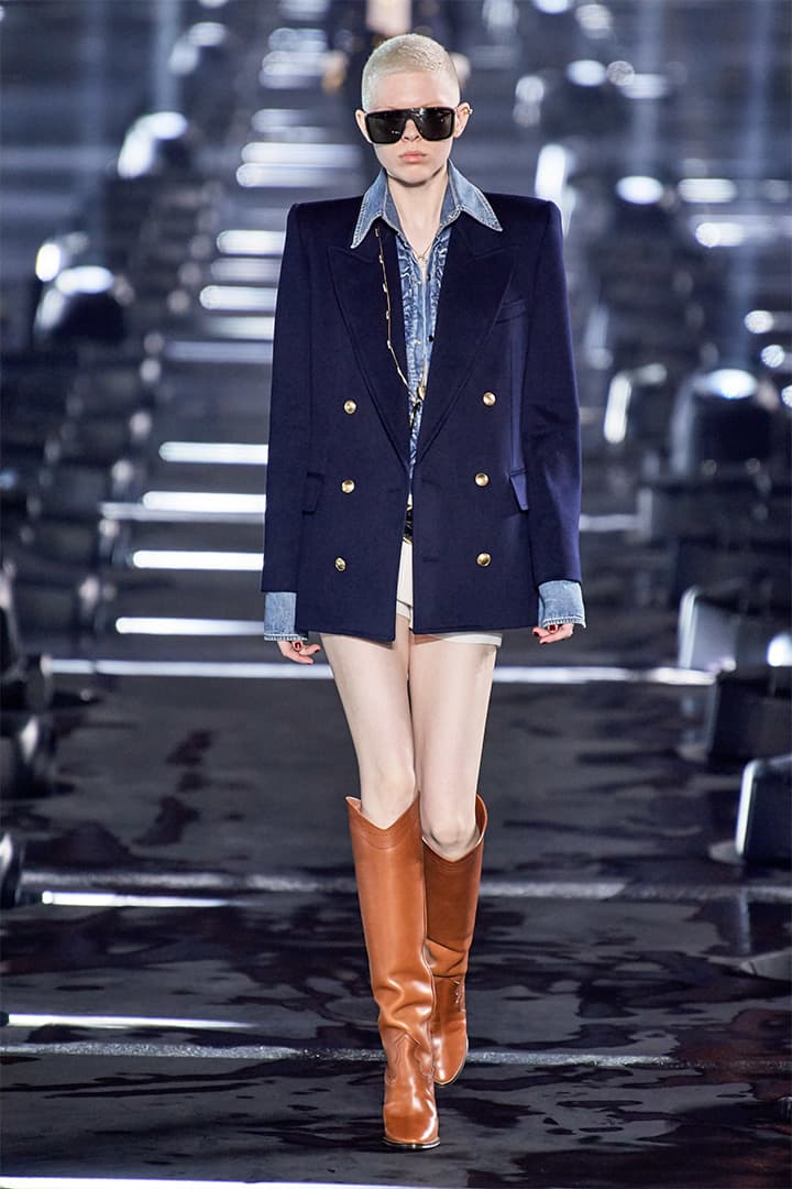 Paris Fashion Week Runway Anthony Vaccarello