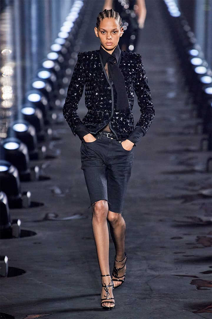 Paris Fashion Week Runway Anthony Vaccarello