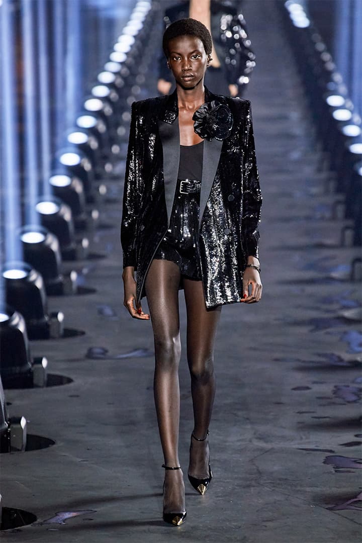 Paris Fashion Week Runway Anthony Vaccarello