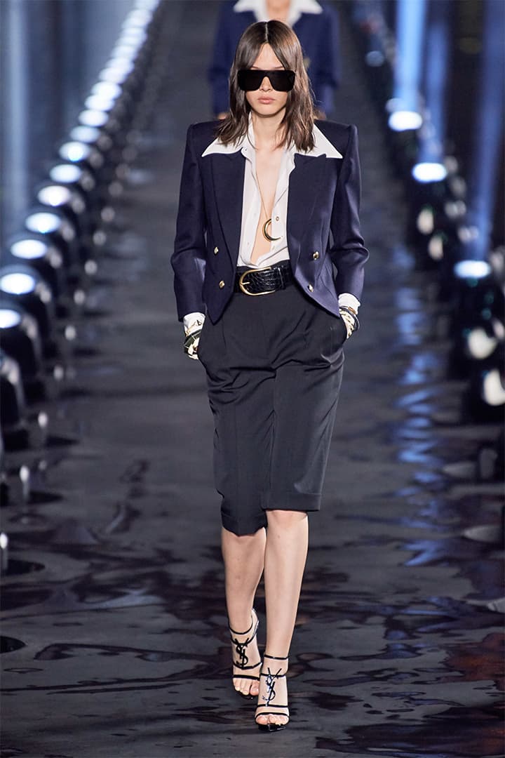 Paris Fashion Week Runway Anthony Vaccarello