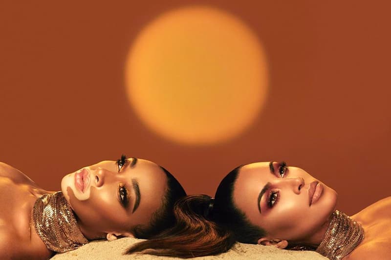 Kim Kardashian x Winnie Harlow KKW Beauty make up collection