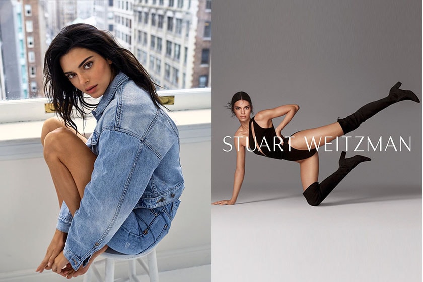 Kendall Jenner Stuart Weitzman 2019 FW Campaign