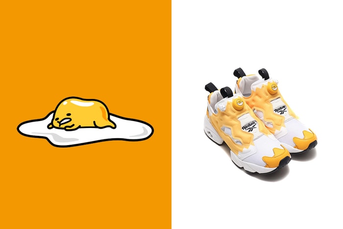 Reebok x Sanrio 推出這雙「蛋黃哥」波鞋，已經感受到懶洋洋的氣息了！