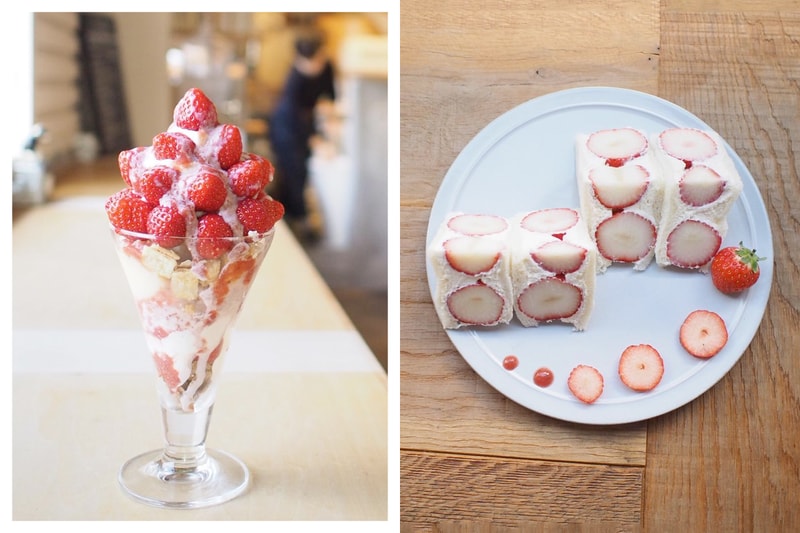 osaka sobinowa strawberry dessert fruit limited must eat