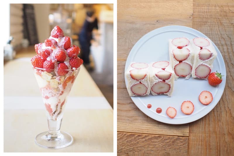 osaka sobinowa strawberry dessert fruit limited must eat