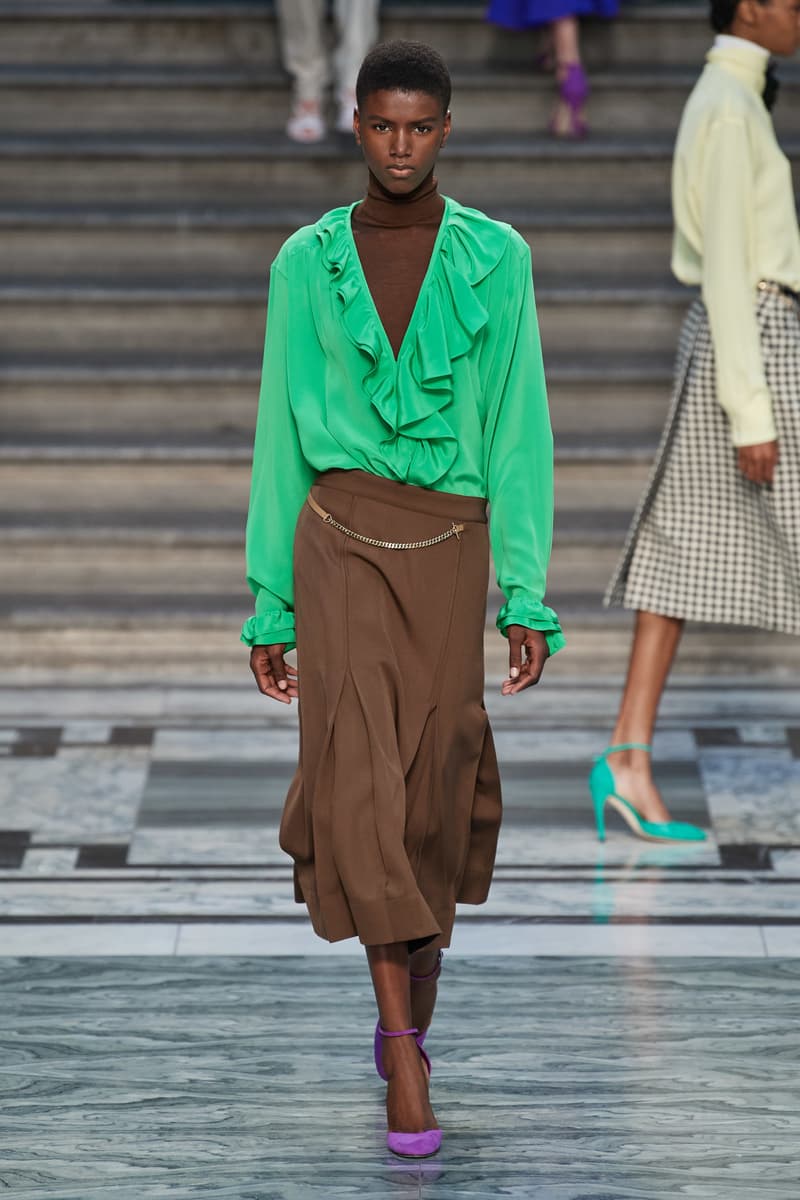 victoria beckham ss20 london fashion week lfw runway