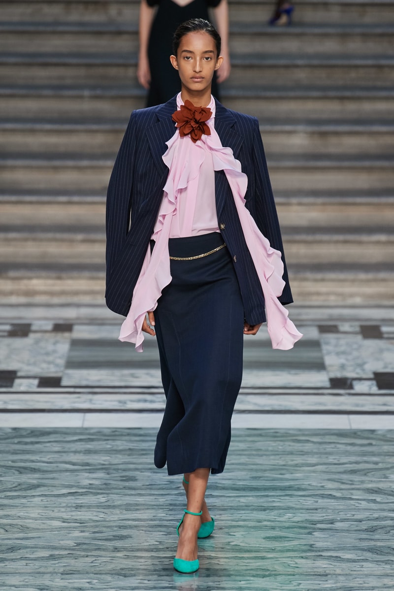 victoria beckham ss20 london fashion week lfw runway