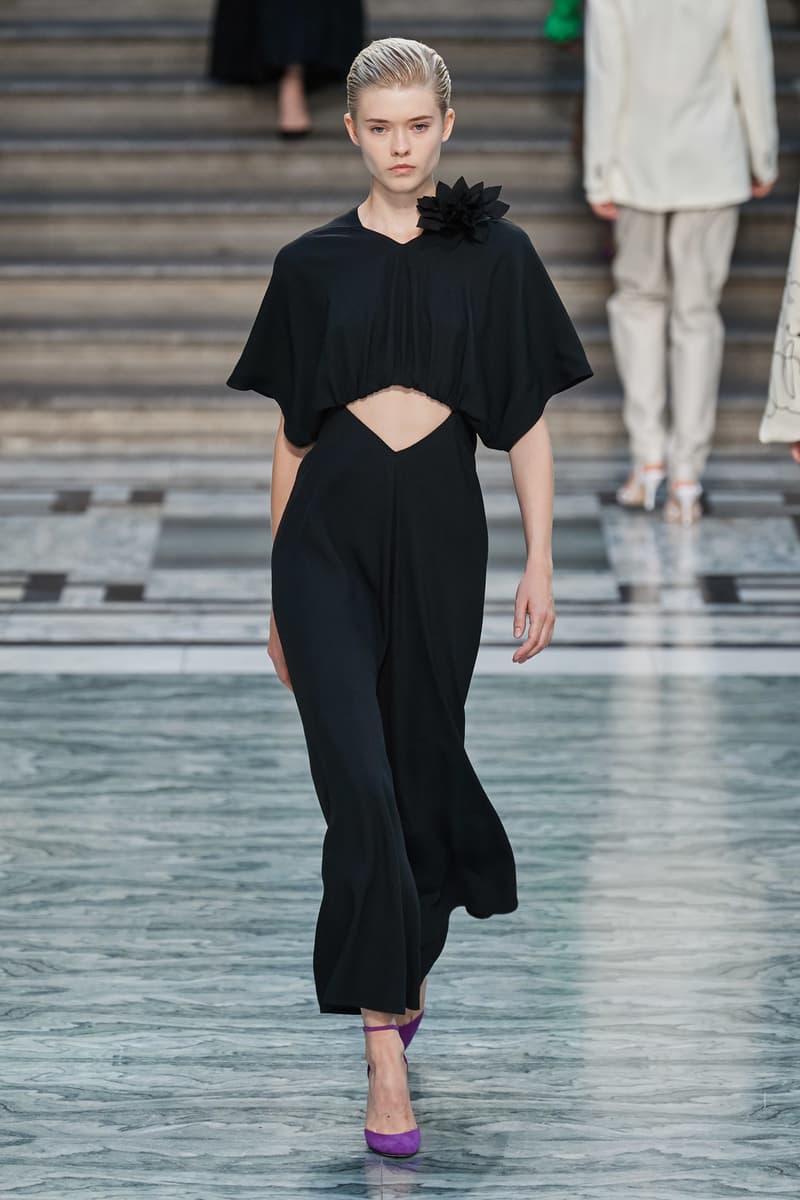 victoria beckham ss20 london fashion week lfw runway
