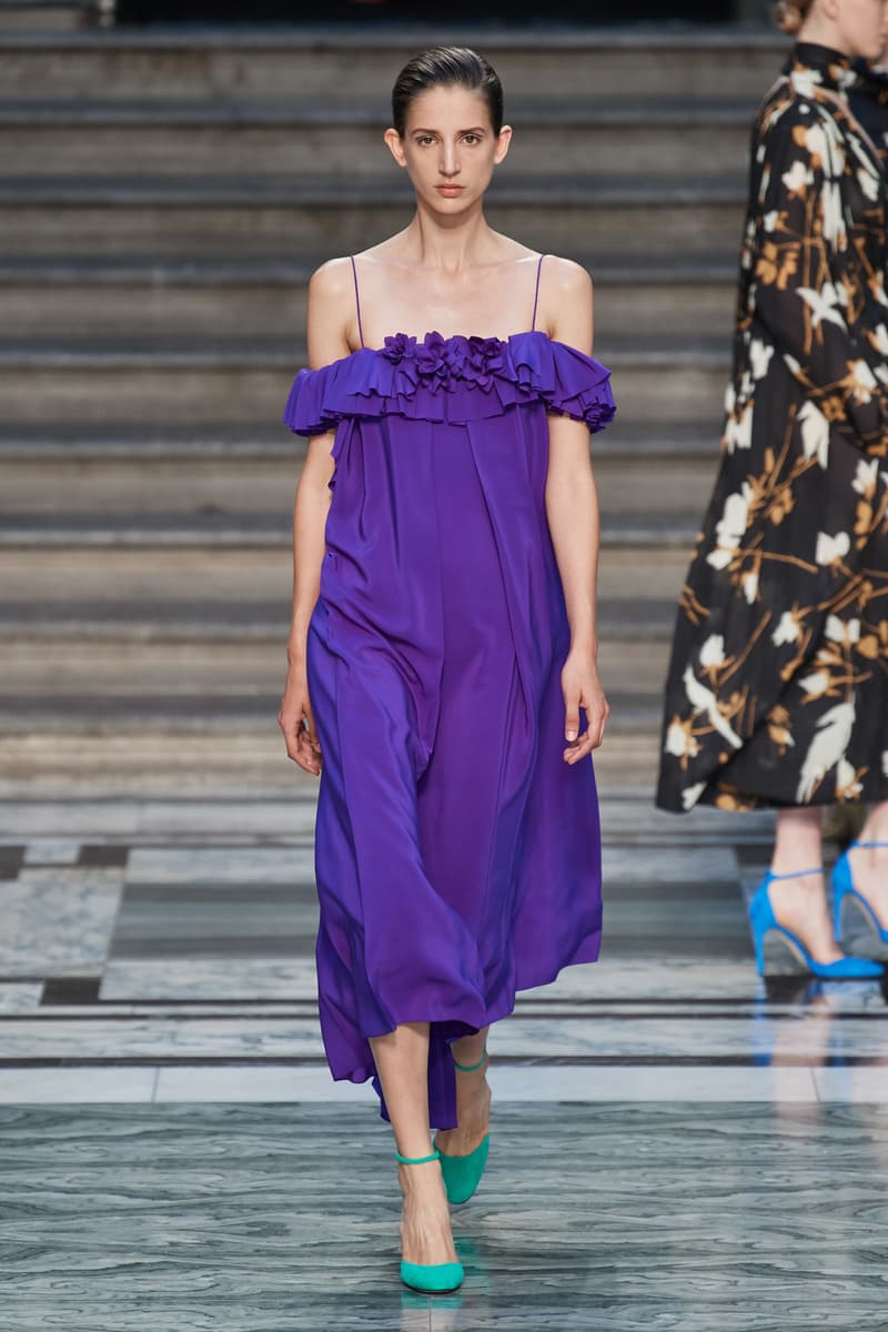 victoria beckham ss20 london fashion week lfw runway