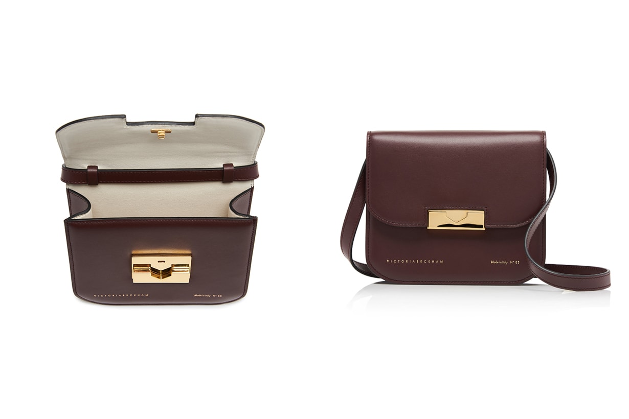 Victoria Beckham Eva Leather Shoulder Bag