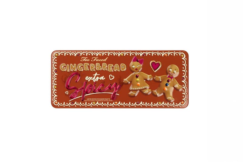 Too Faced Ginger bread Spice Christmas make up collection