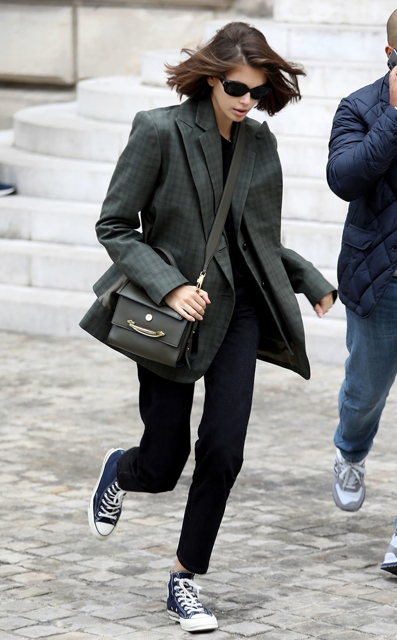 kaia gerber style wear blazers