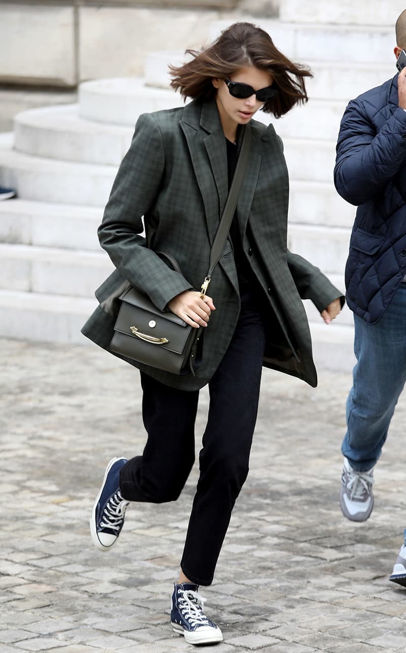 kaia gerber style wear blazers