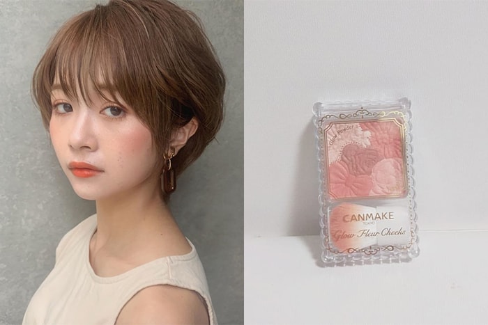 透明感血色肌：日本女生最愛的 Canmake 腮紅出新色，網上一片好評！