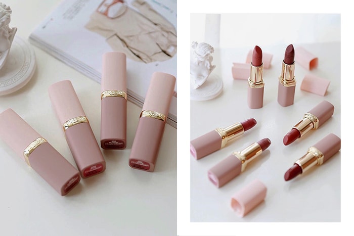 你要找的顯白玫瑰色:L'Oreal Paris 推出這隻霧面小粉管唇膏,引起網上一片好評!