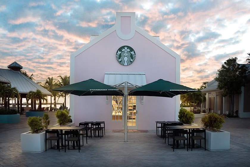 Pink Starbucks Coffee Turks & Caicos Islands Grand Turk
