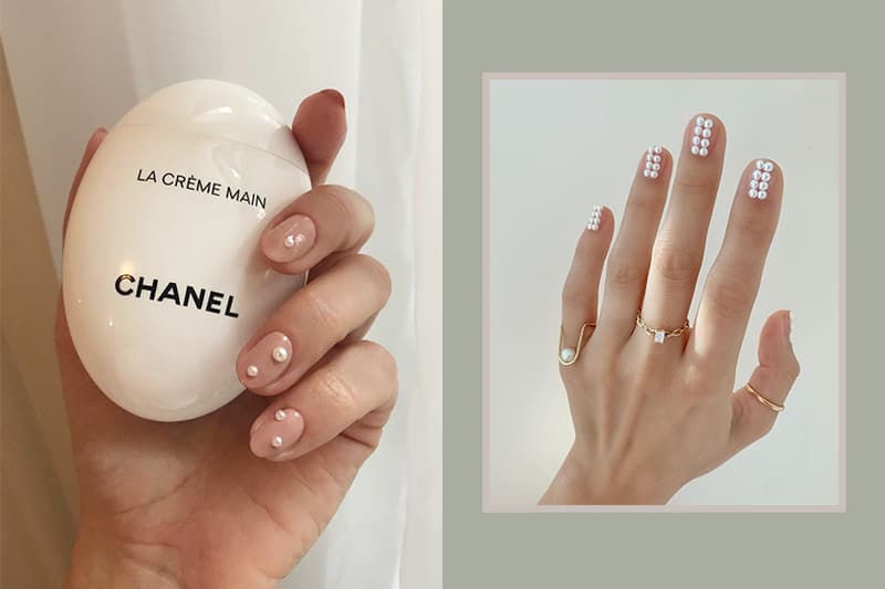 Pearls Nail Arts Trend Nail Style Idea