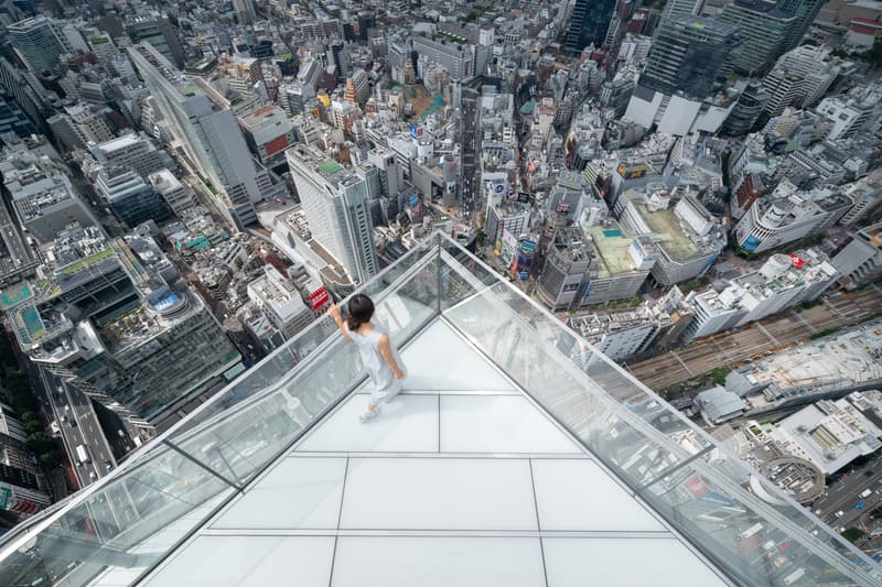 shibuya sky tokyo new landmark night view fuji mountain