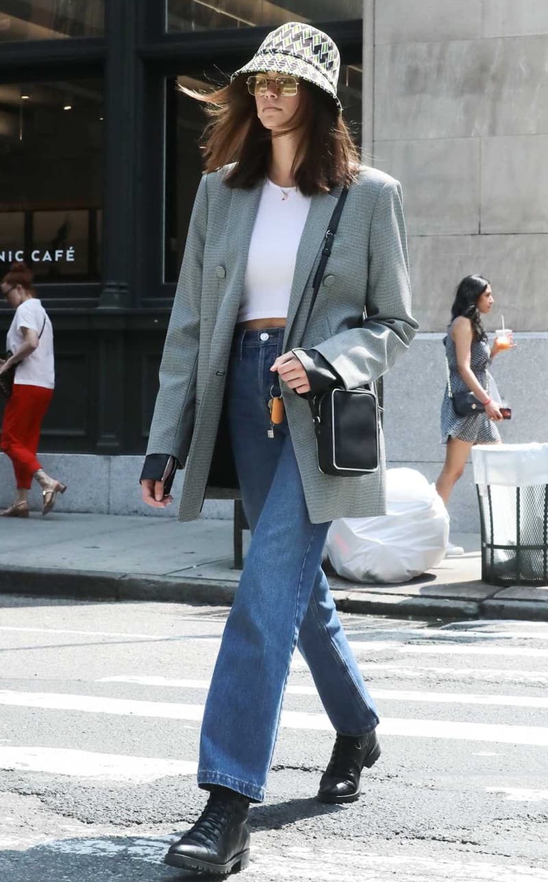 kaia gerber style wear blazers