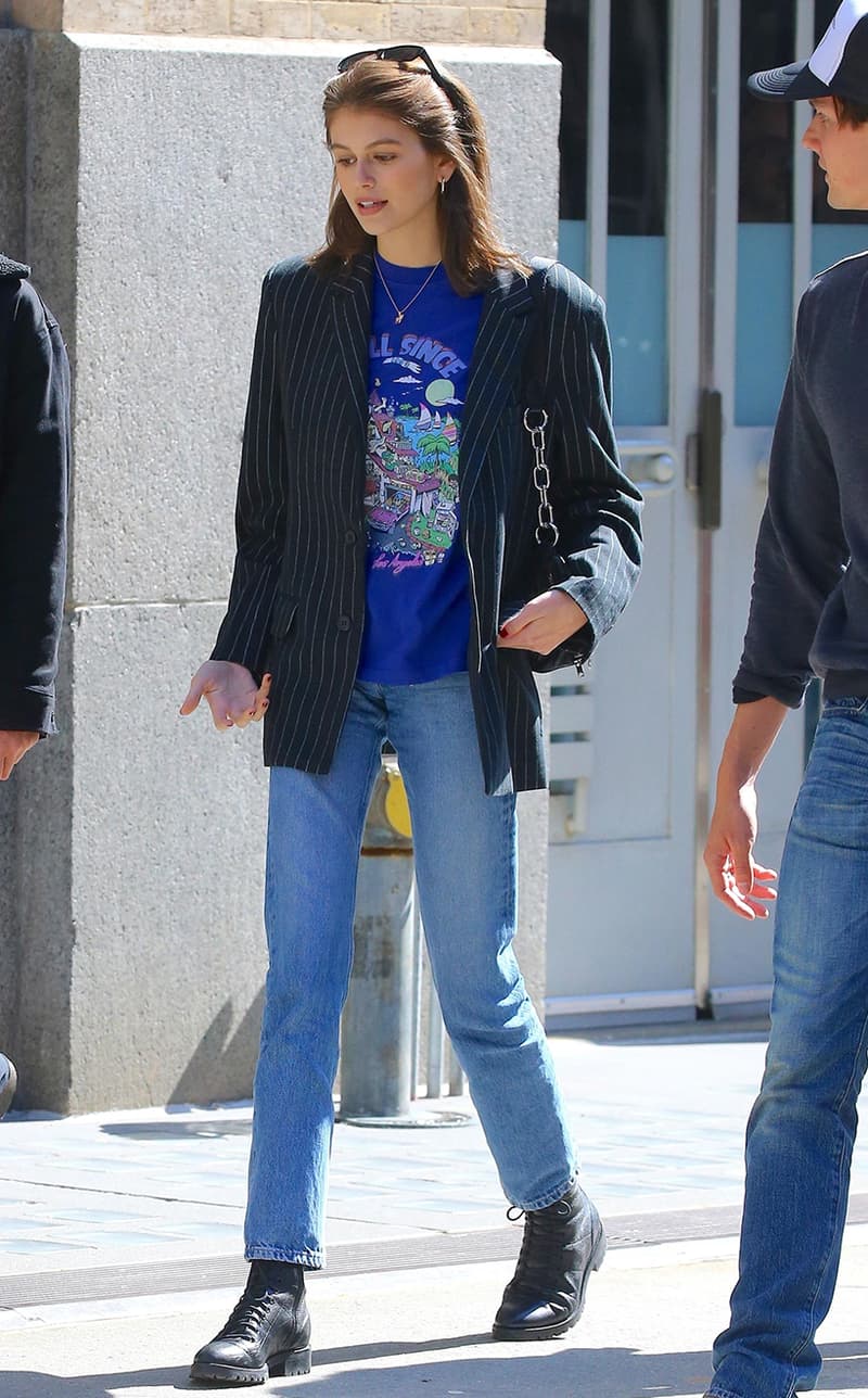 kaia gerber style wear blazers